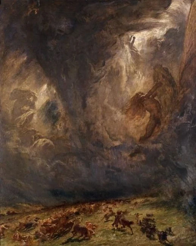 La lotta dei centauri e dei lapiti, 1913